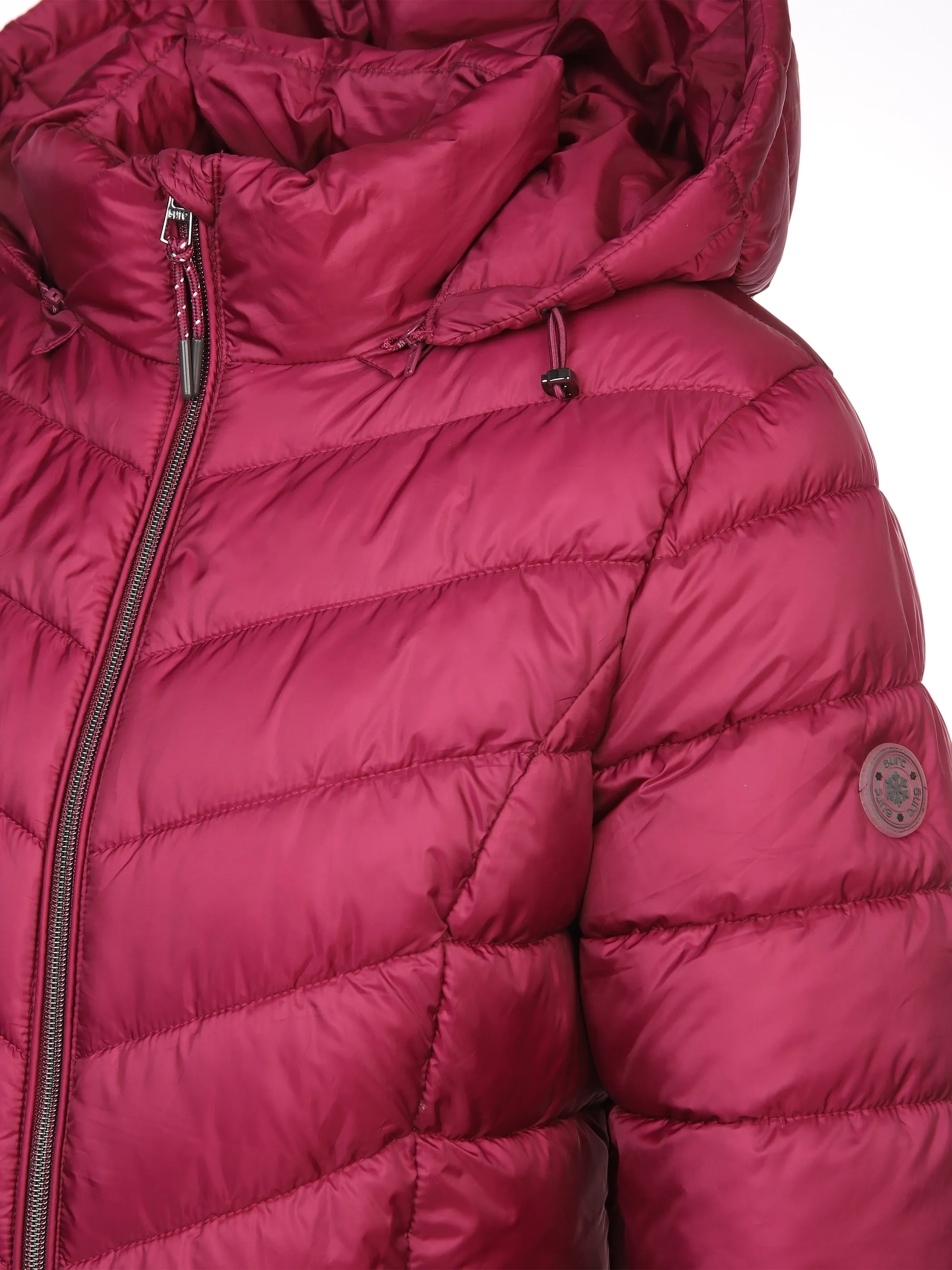 Damen Steppjacke mit abnehmbarer Kapuze