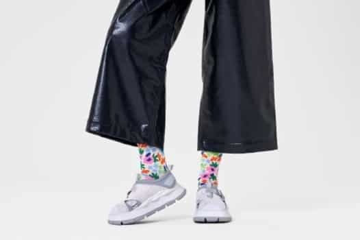 Happy Socks Flower Sock Socken in Mehrfarbig