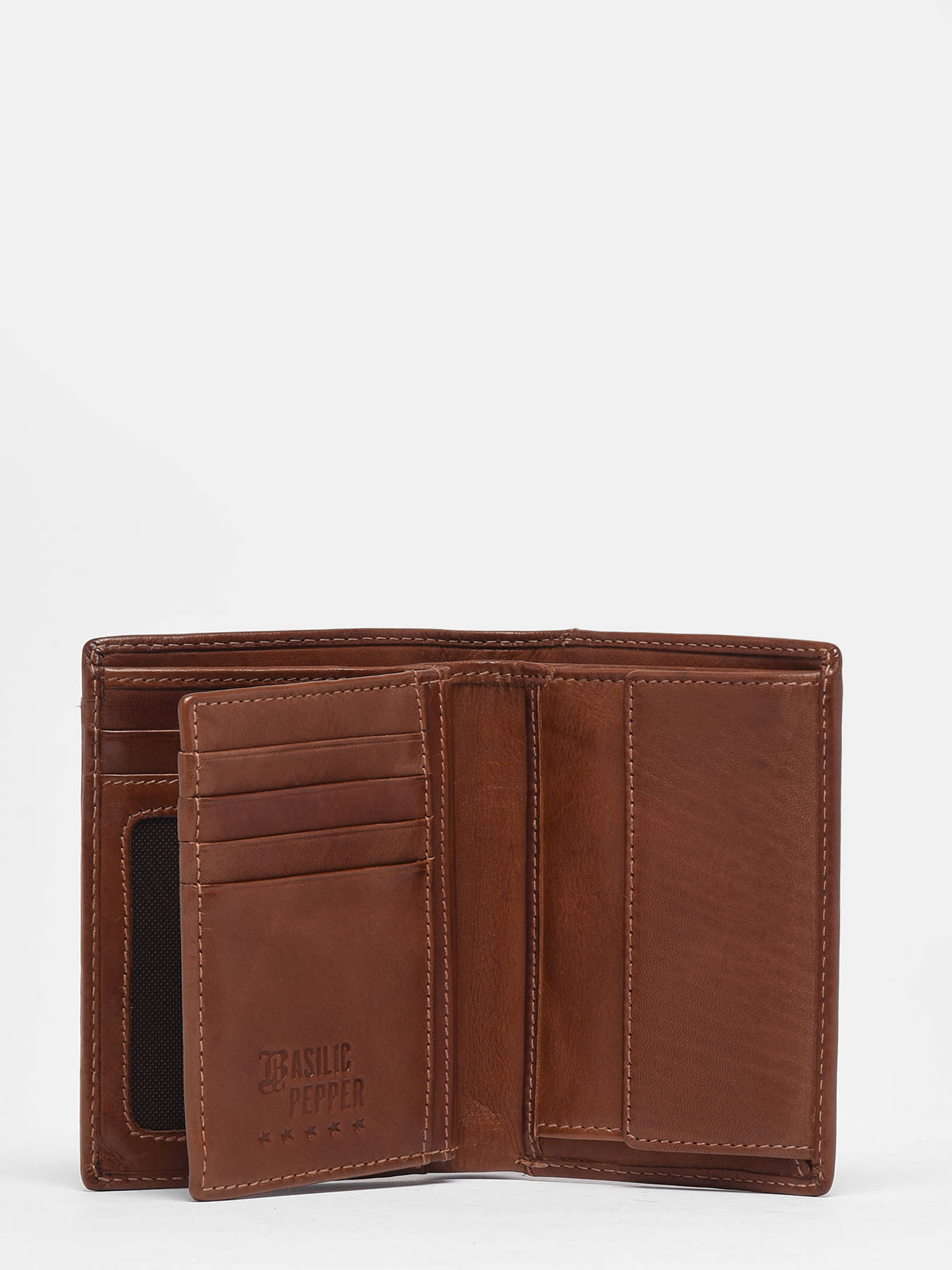 PORTEFEUILLE PORTE MONNAIE cuir BASILIC PEPPER