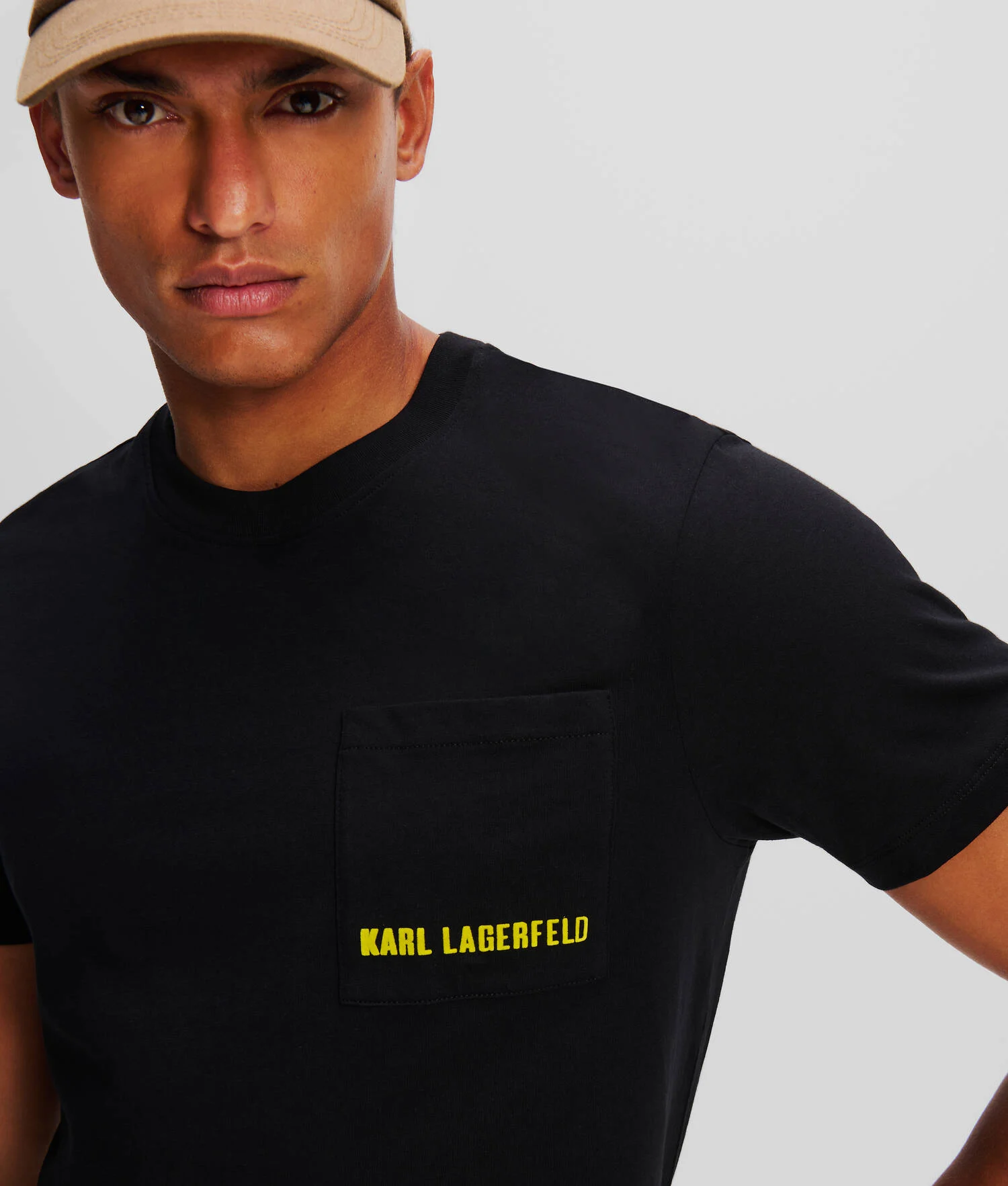 T-SHIRT À POCHE AVEC LOGO KARL