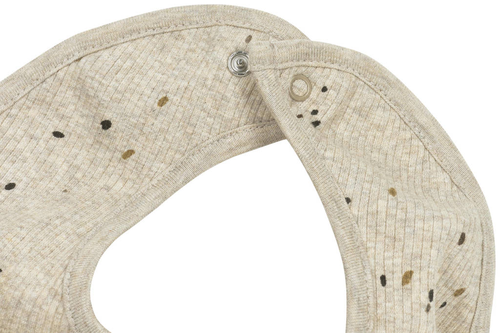 Rib Mini Spot slab met drukknoop - set van 2 sand melange