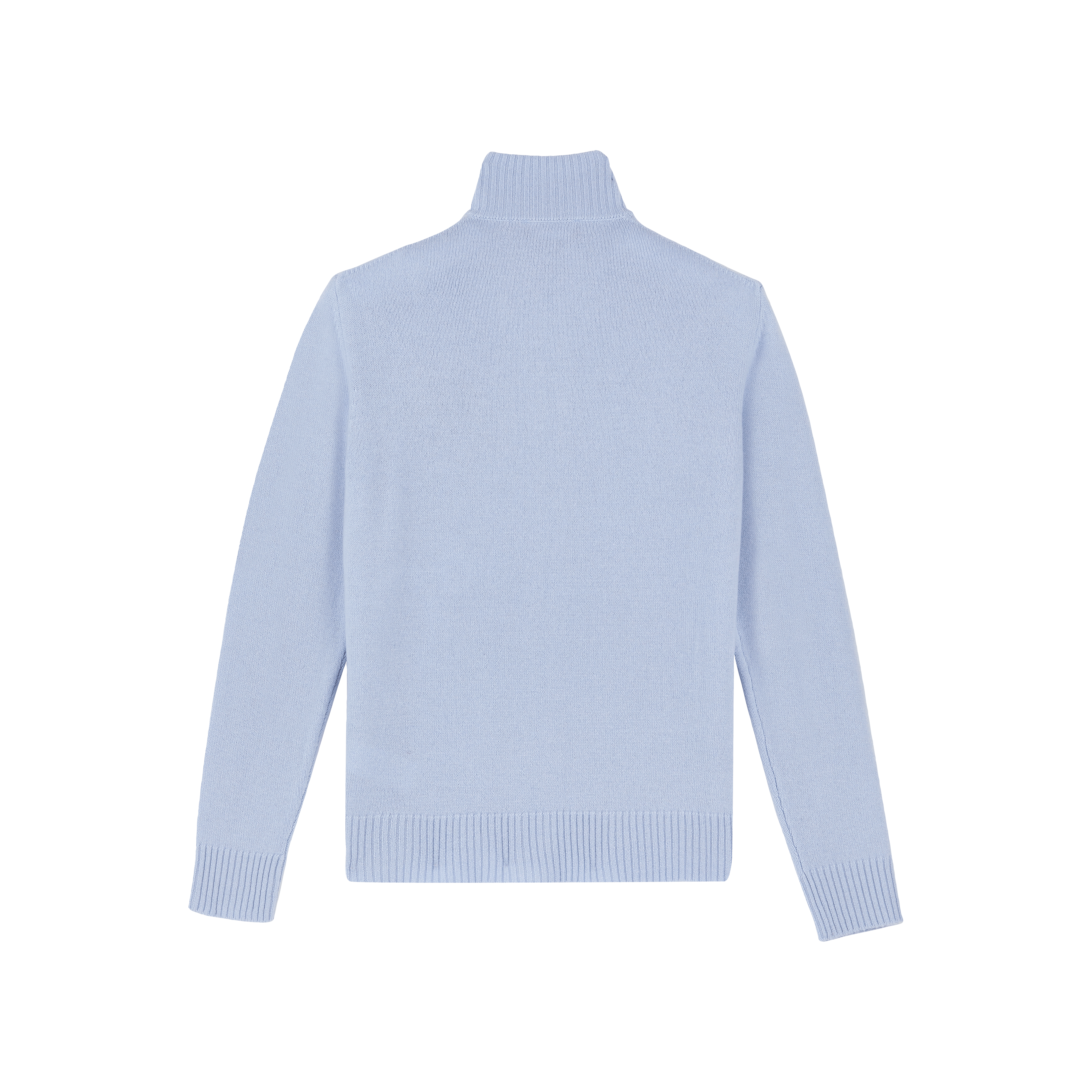 Cardigan en Laine et Cachemire Homme à Fermeture Zippée