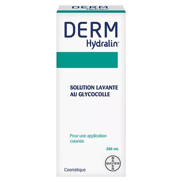 Solução de limpeza Derm Hydralin com glicina 200ml