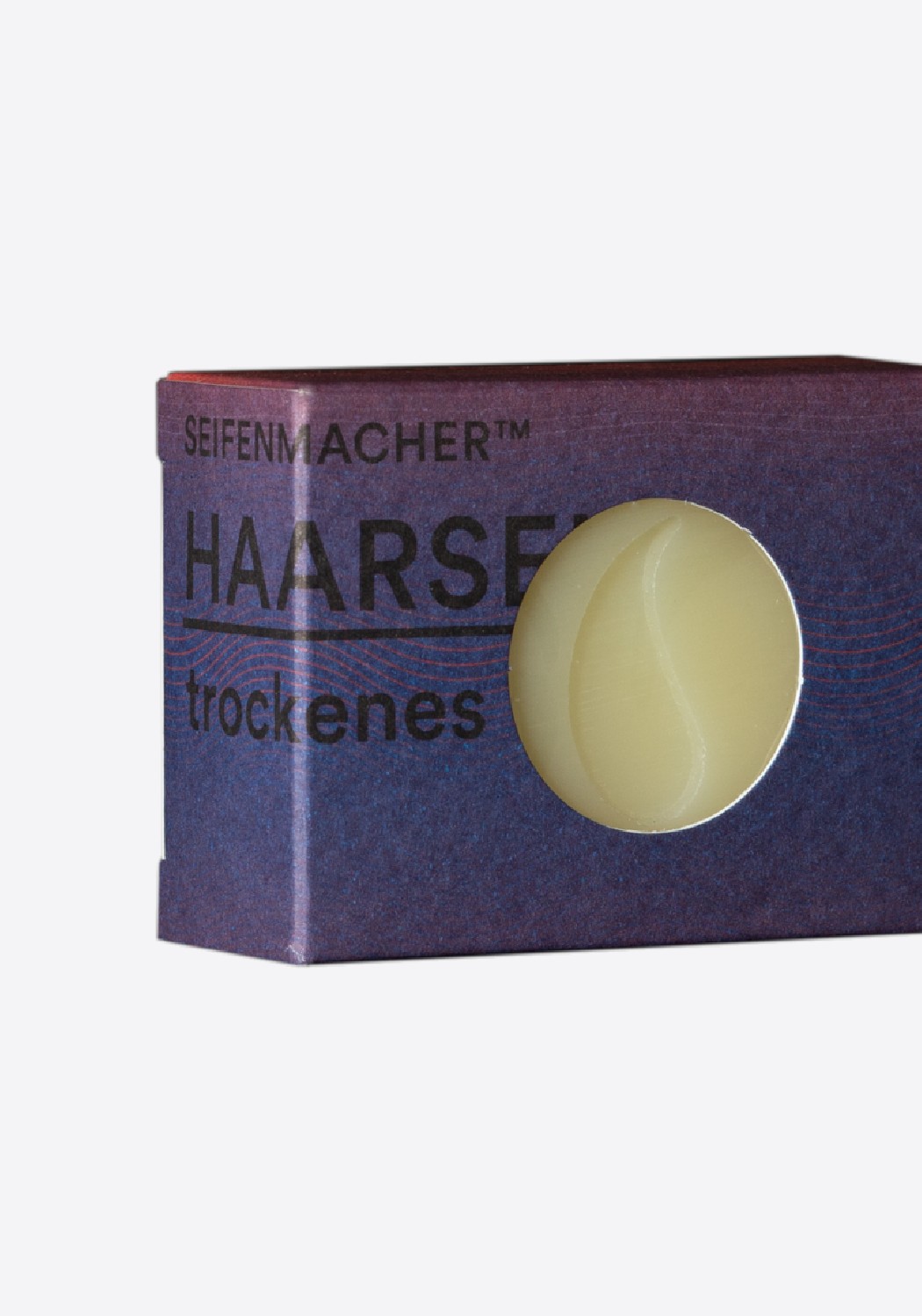 Seifenmacher Haarseife trockenes Haar Rosmarin-Lavendel
