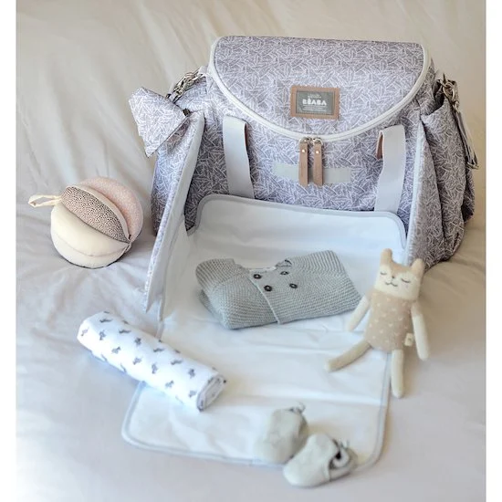 Sac Sydney II   Jungle Gris        de               Béaba