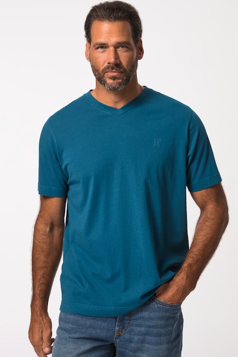 T-Shirts, Basic, 2er-Pack, V-Ausschnitt, Halbarm, bis 8 XL