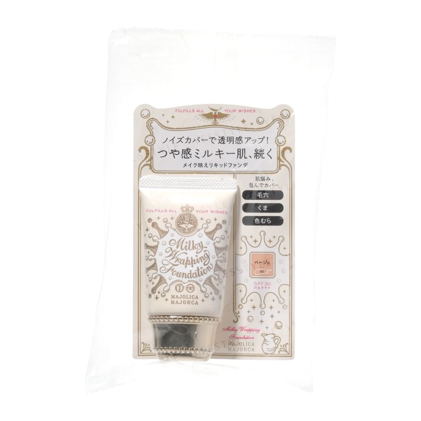 Shiseido - Majolica Mallorca Milky Wrapping Foundation SPF 30 PA+++