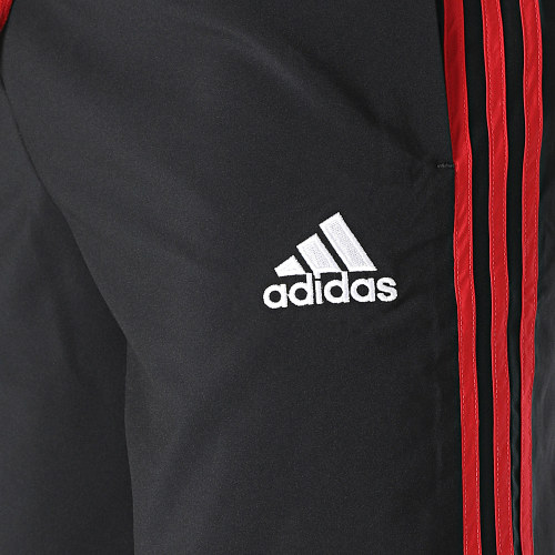 Short Jogging A Bandes Manchester United IA8518 Rouge Noir