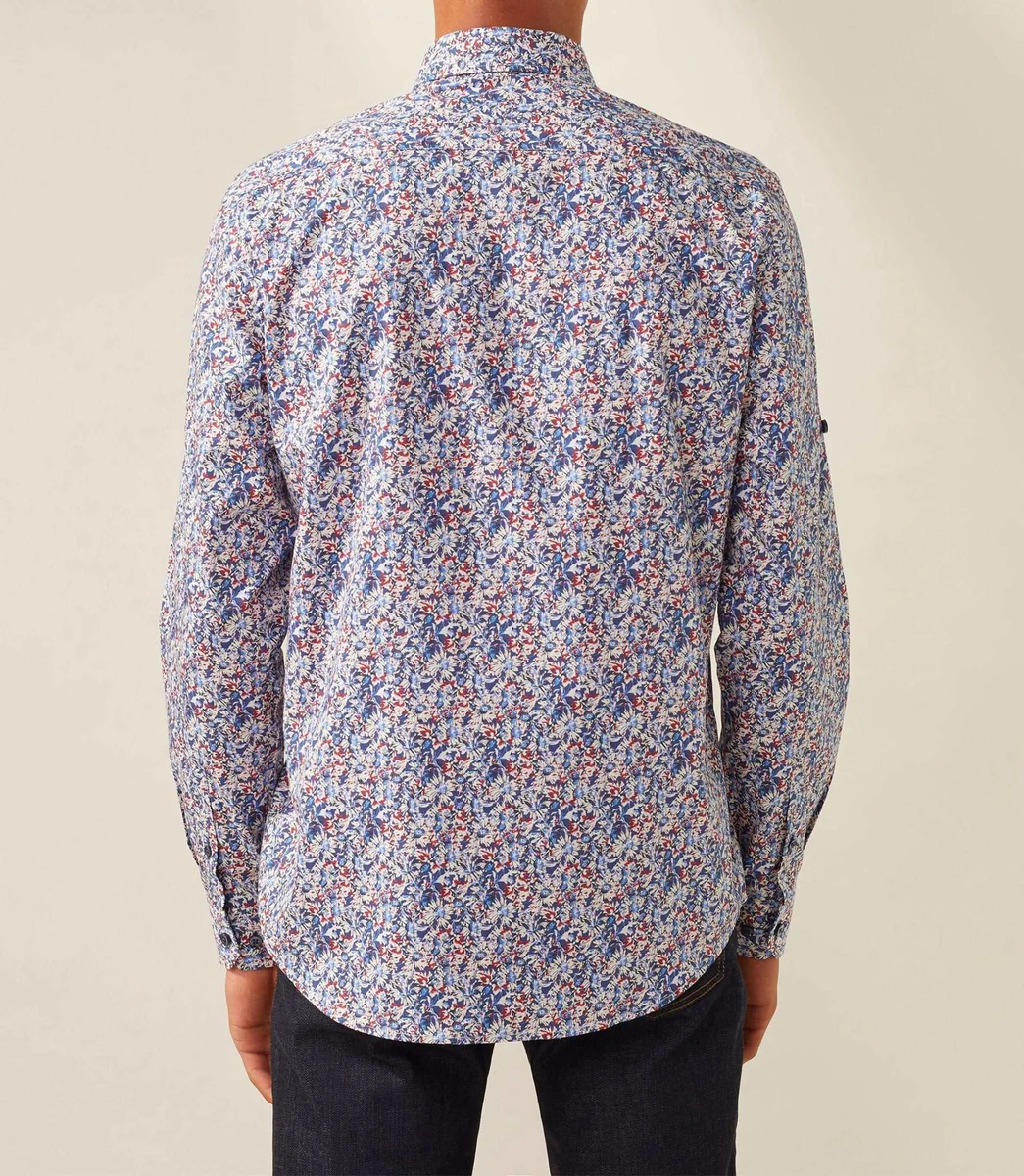 Chemise casual marine 