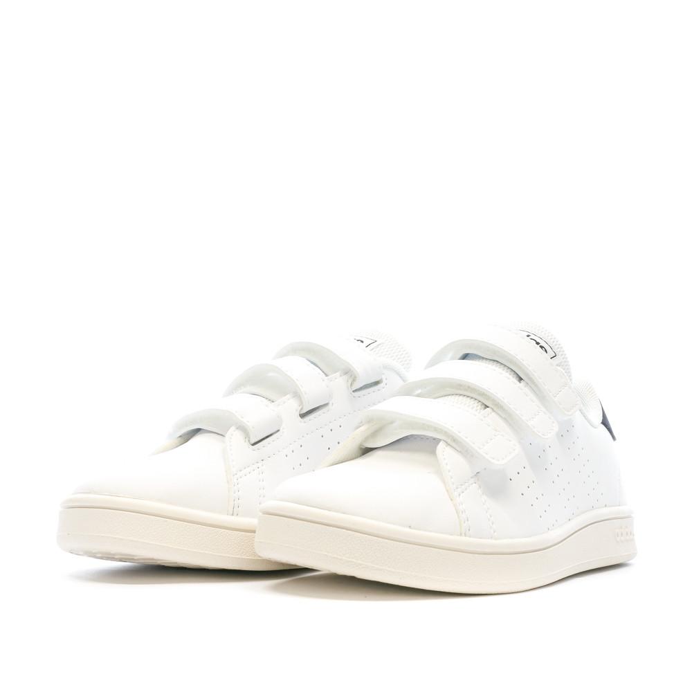 Adidas Baskets Blanches Garçon Adidas Advantage Cf C