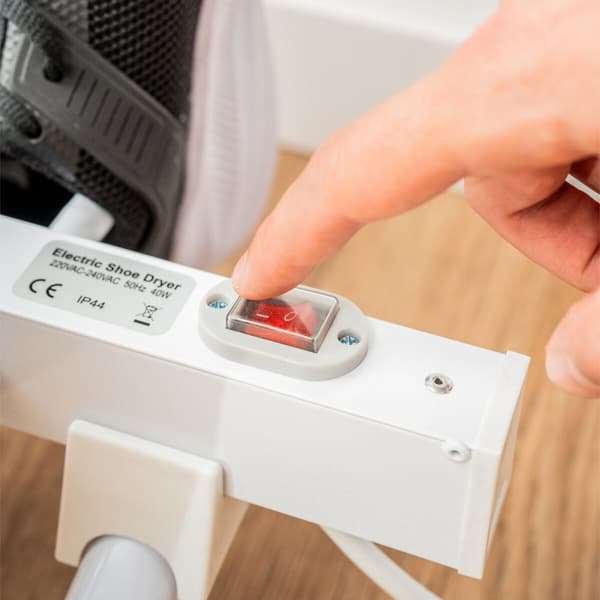 Elektrisk skotørkestativ Droe InnovaGoods 40 W 2 par