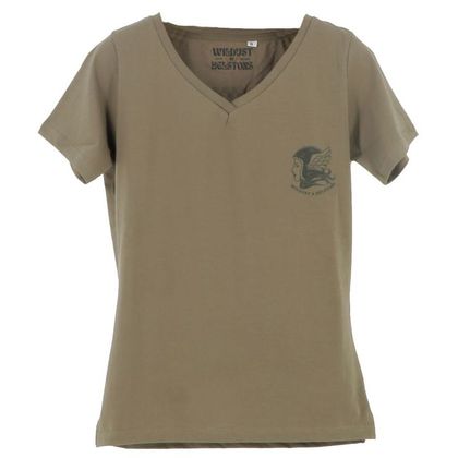 T-Shirt manches courtes Helstons MOTO STORIES - Vert