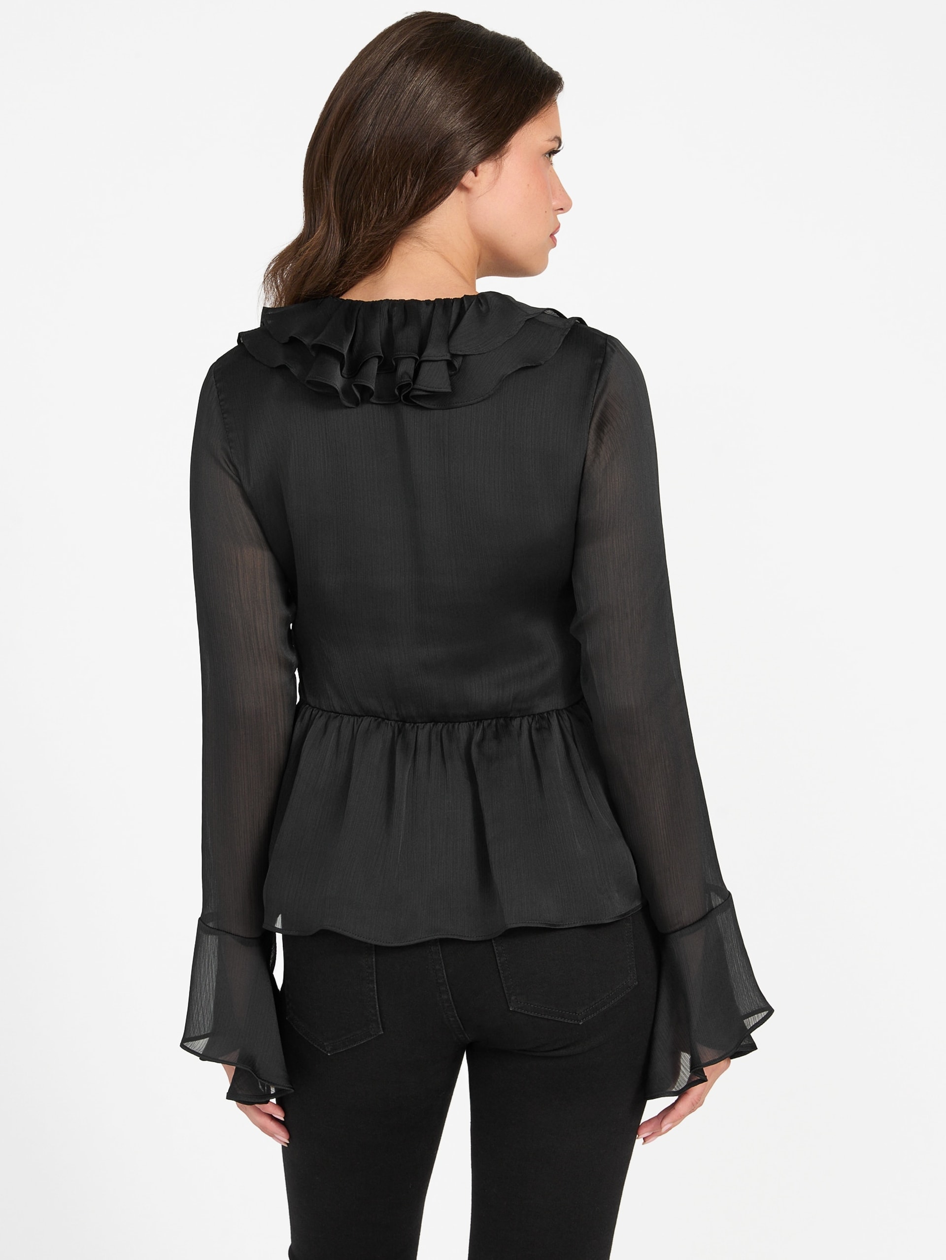 Blusa Sana com babados