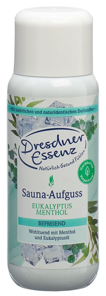 DRESDNER Sauna Aufguss<br>250 ml, Flasche, Eucalyptus Menthol