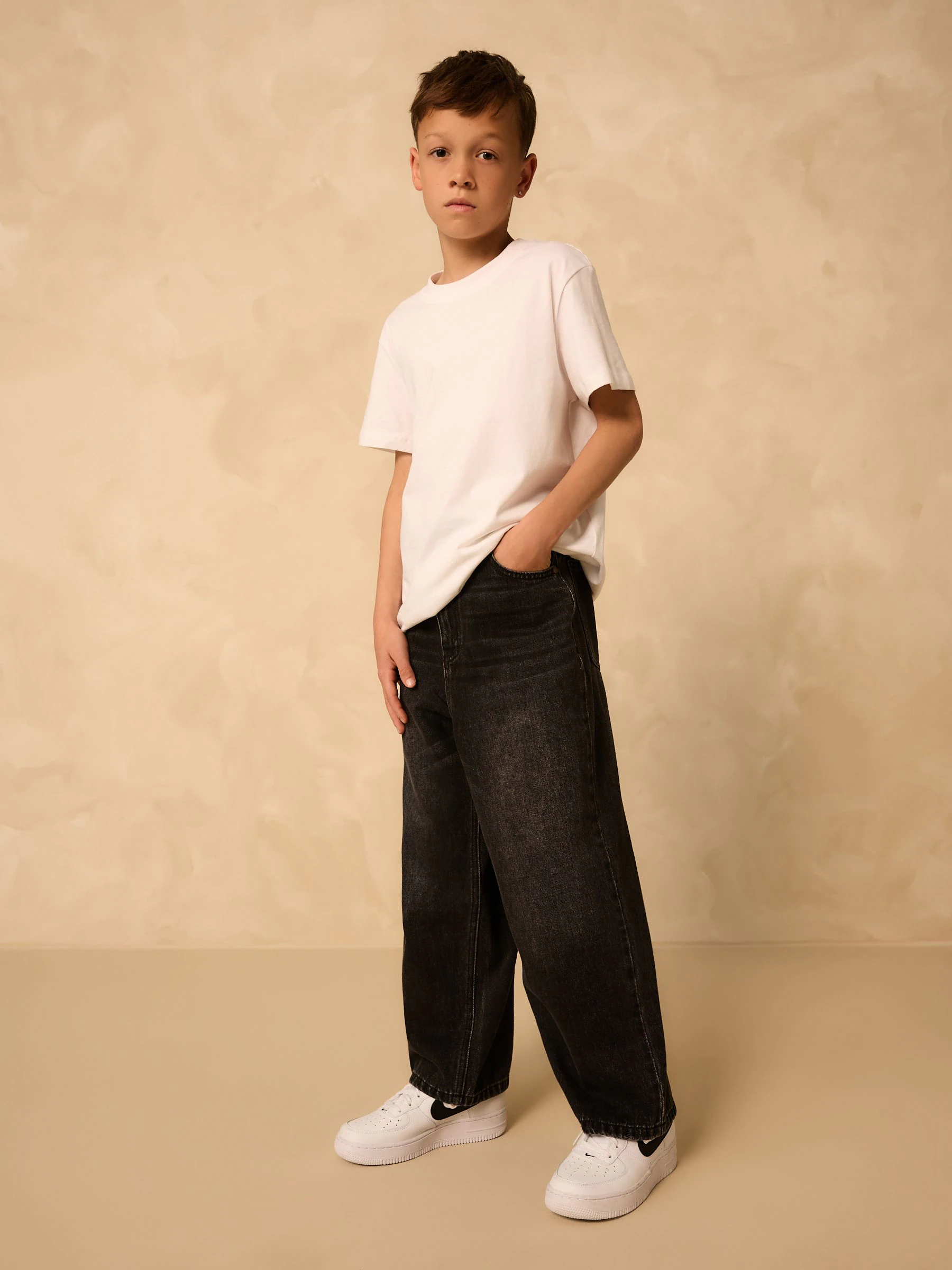 Zwarte wassing - Authentieke jeans (3-16jr)