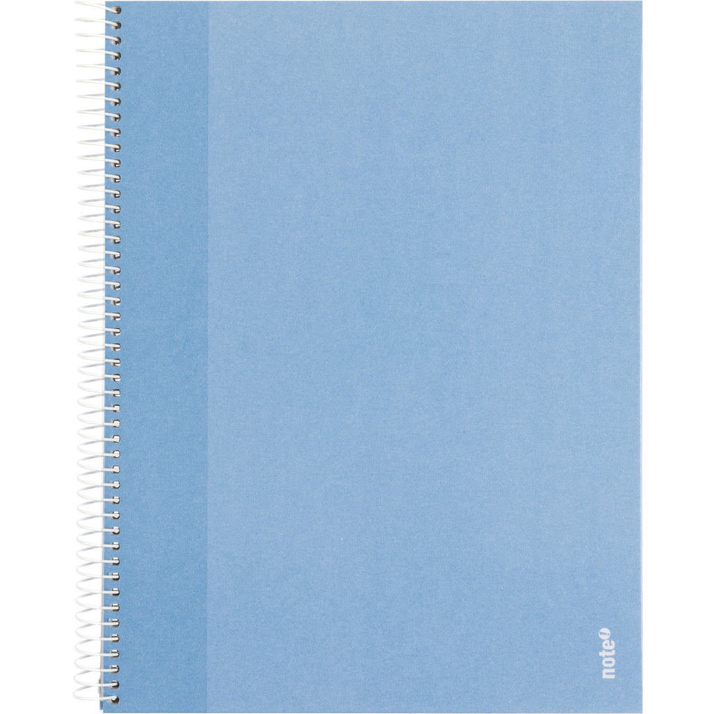 Caderno Espiral A4 Capa Dura Pautado 100 Folhas Azul Colours