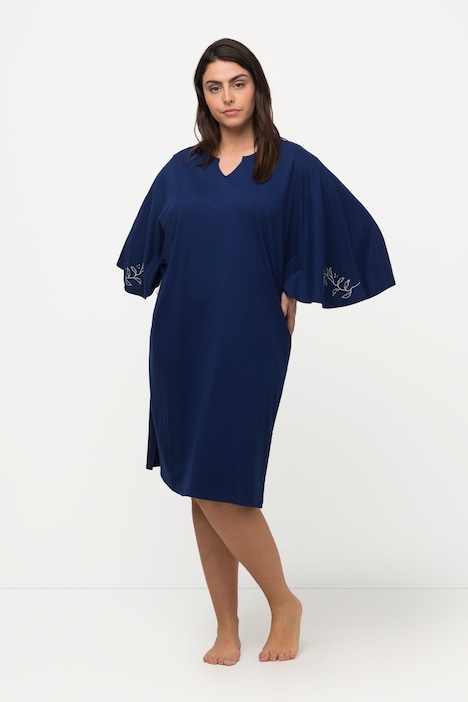 Bigshirts, 2er-Pack, Muscheln, Tunika-Ausschnitt, 3/4-Arm