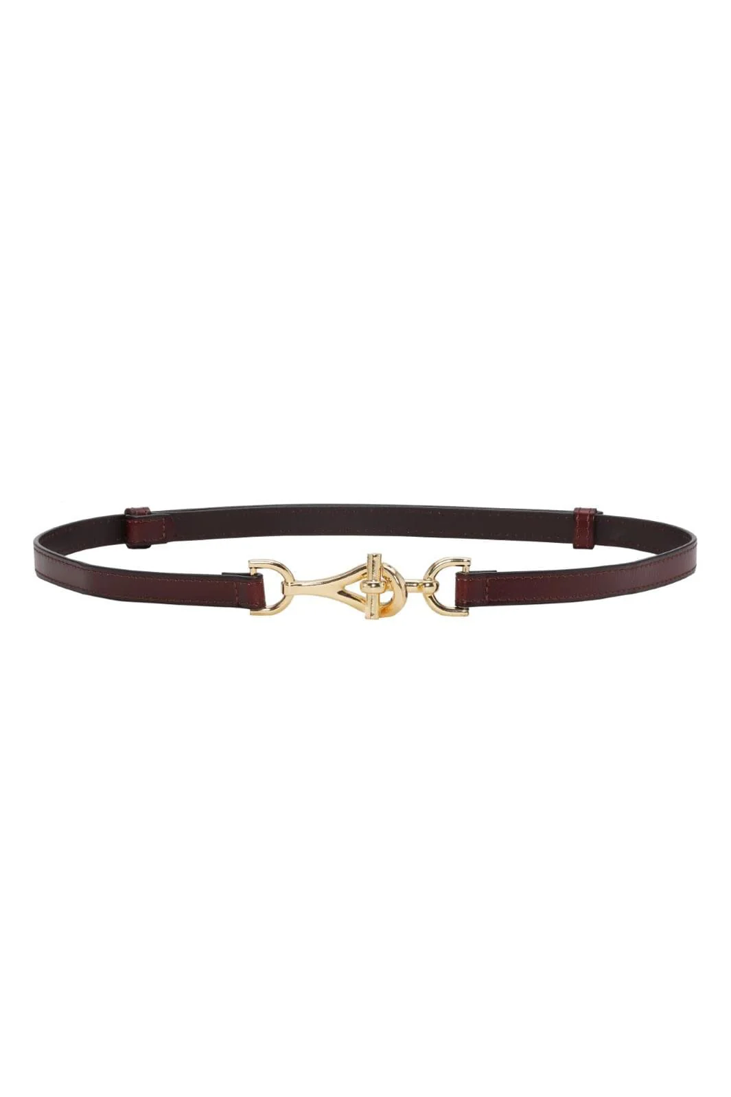 Plissé Copenhagen Gina Belt dark brown