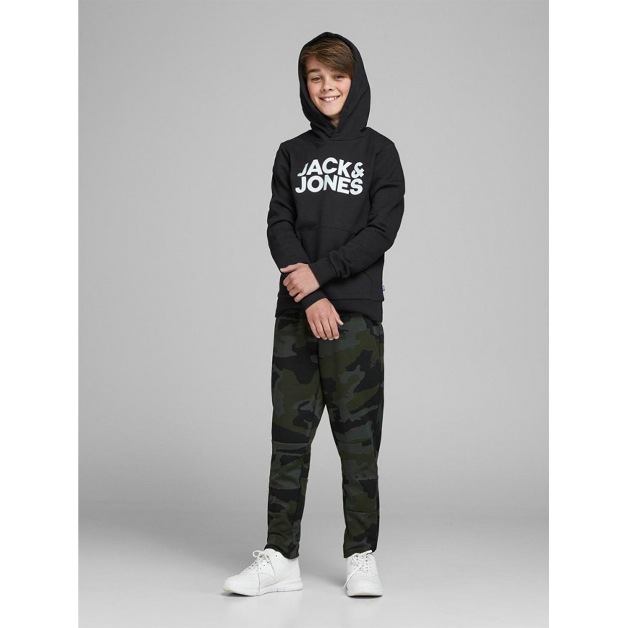 Jack & Jones Kids  Corp Logo Sweater Hoodie Kids