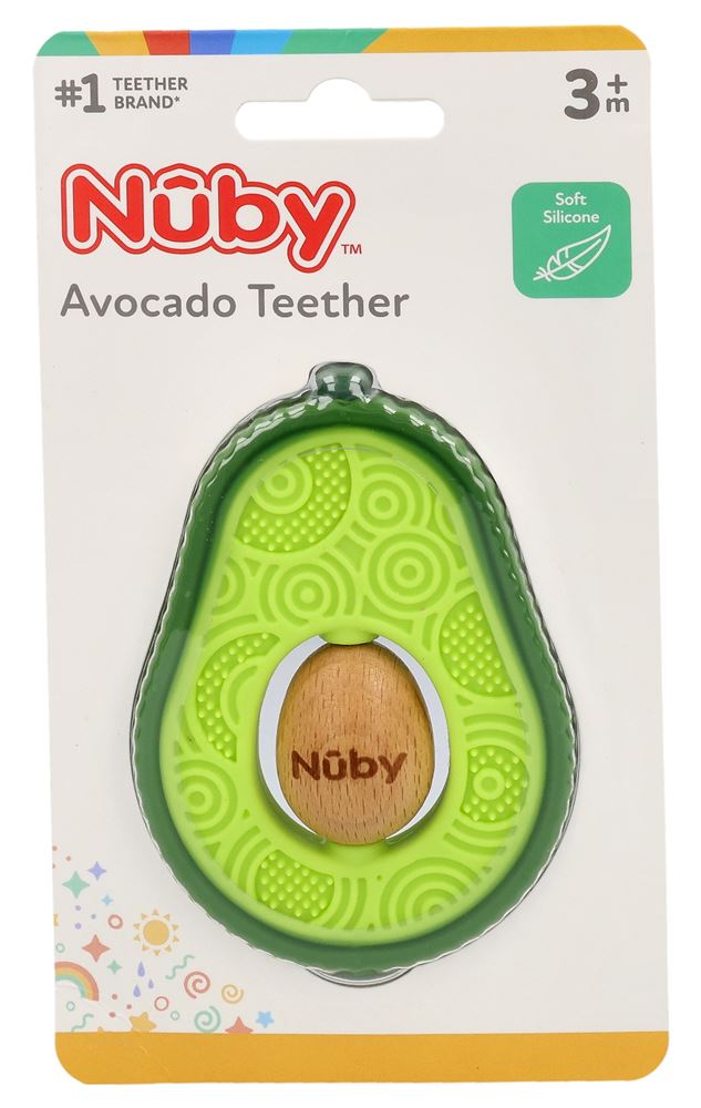 NUBY Beissring Avocado 1 Stk