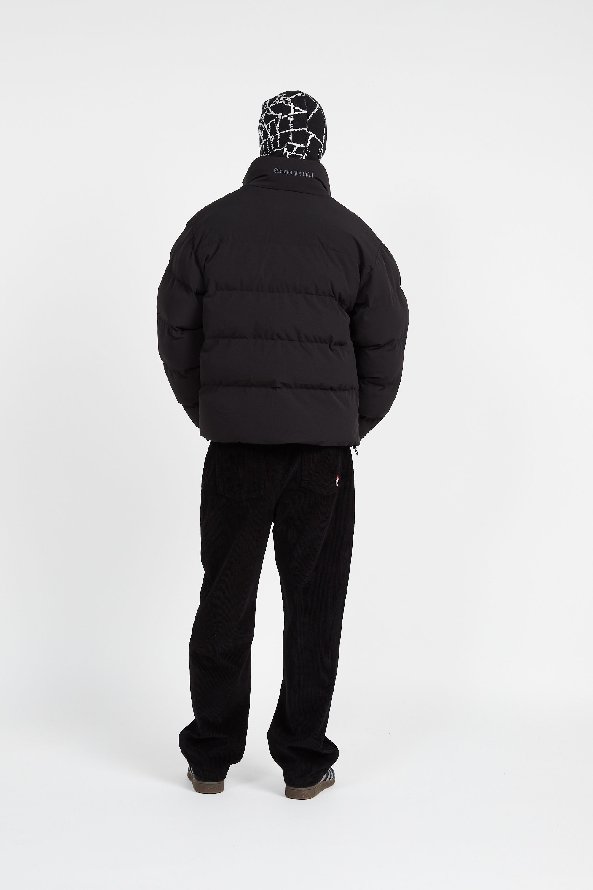 WASTED Doudoune PUFFER NYLON PITCHER Noir