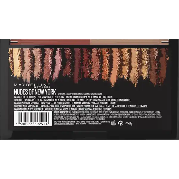 Nudes Of New York Lidschattenpalette