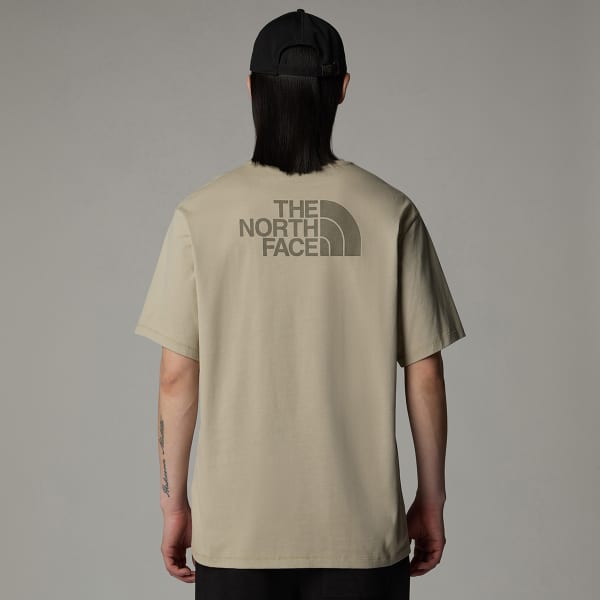 T-shirt THE NORTH FACE NATURAL DYE S/S TEE CLAY GREY NATURAL DYE