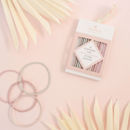Bachca Élastiques fins pastels