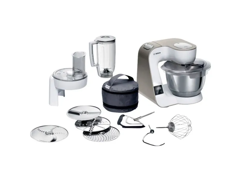 Bosch MUM5 MUM5XW20 - Køkkenmaskine - 1000 W - hvid