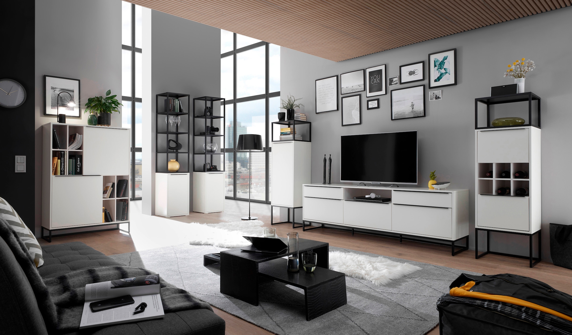 MCA furniture Highboard »Lille« Breite ca. 100 cm