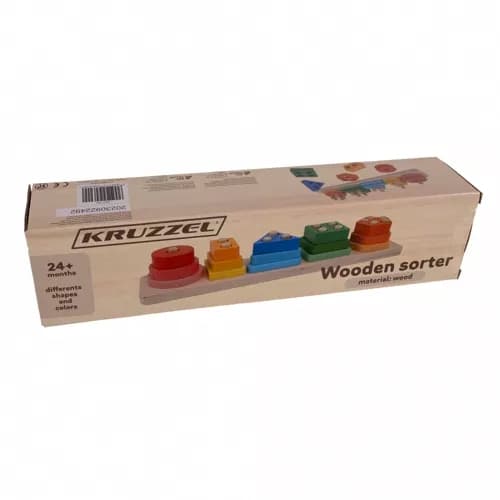 Sorter Klossene Leke for Barn – Pedagogisk