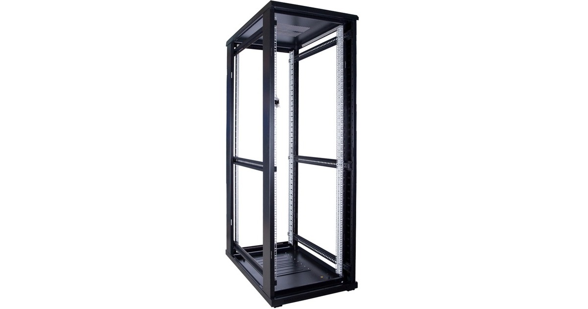 DSI37U serverkast met geperforeerde deur - DS6037PP server rack  (Zwart, 600 x 1000 x 1800mm)