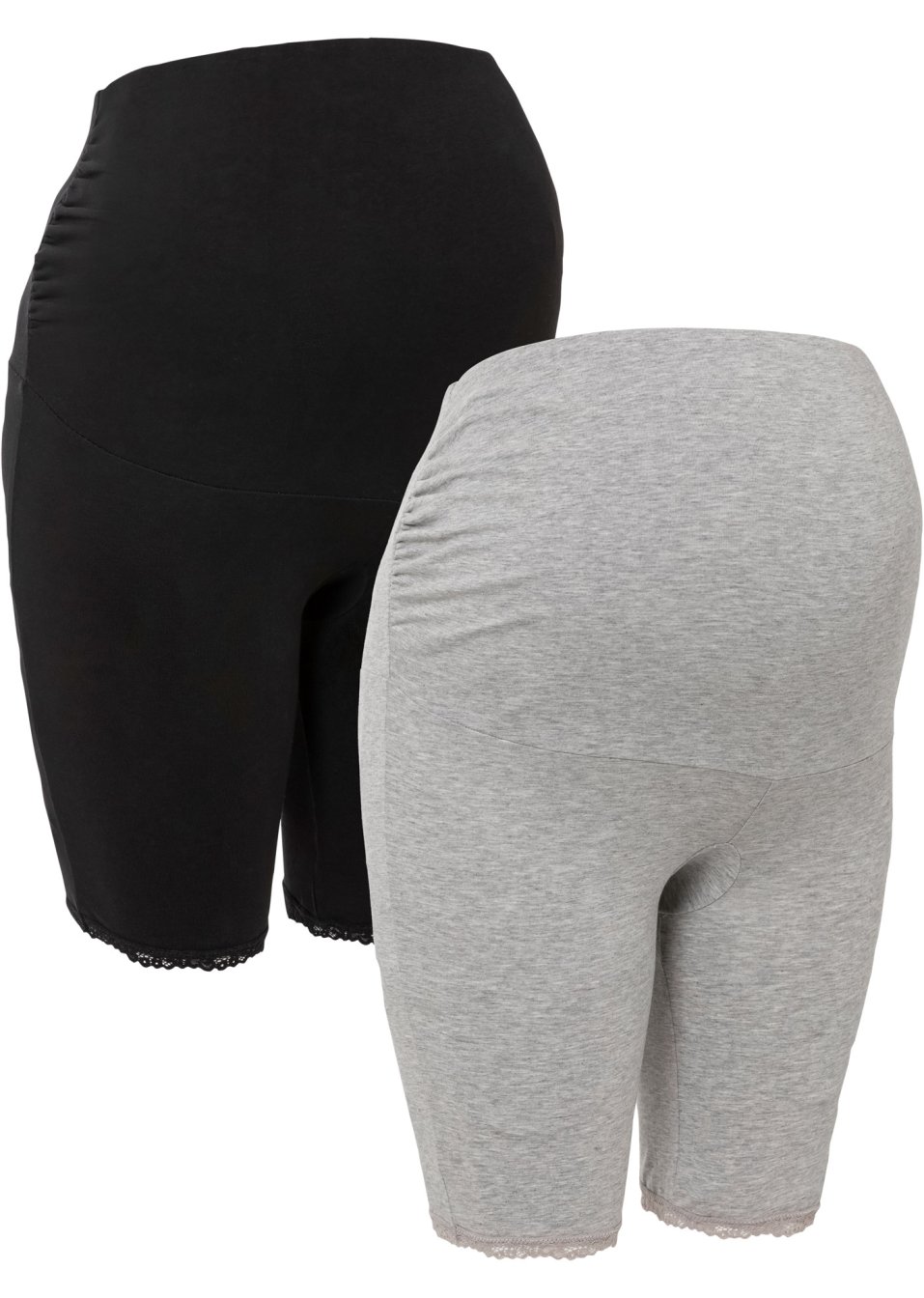 Lot de 2 cyclistes de grossesse avec coton