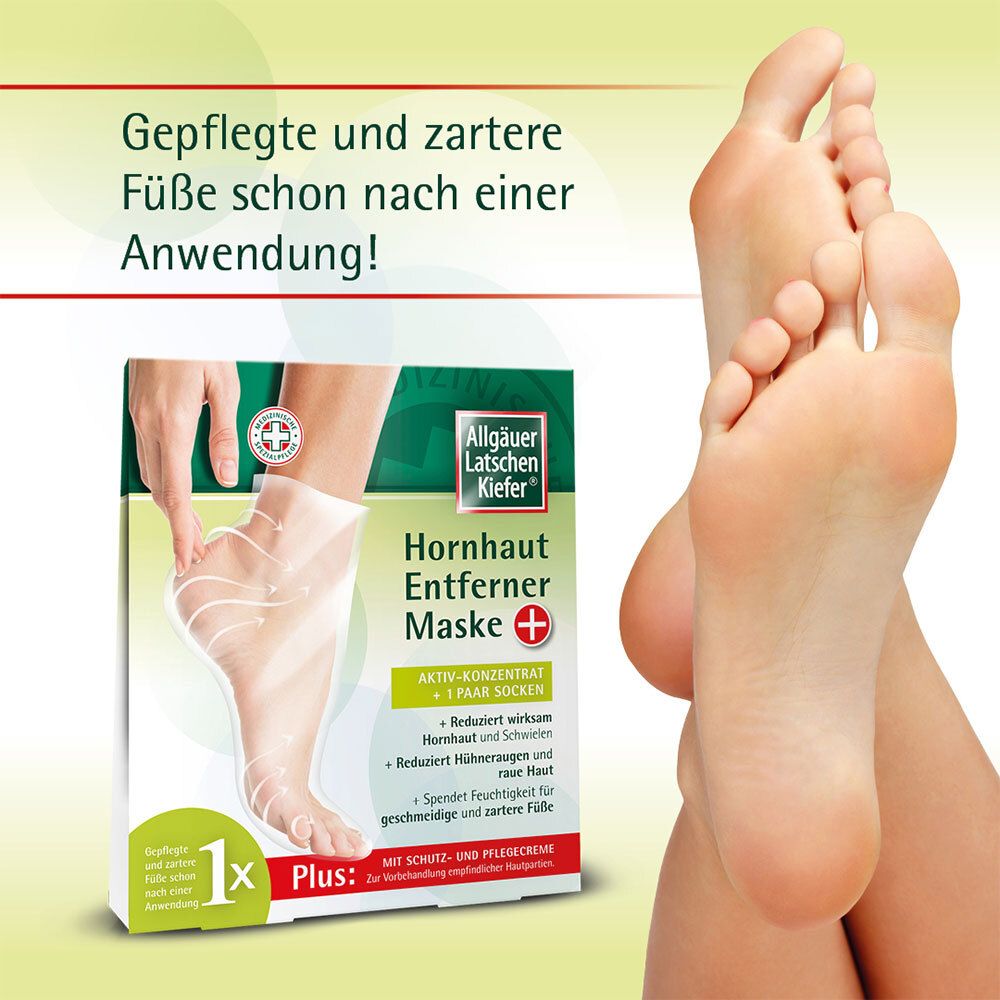 Allgäuer Latschenkiefer Hornhaut-Entferner Maske plus