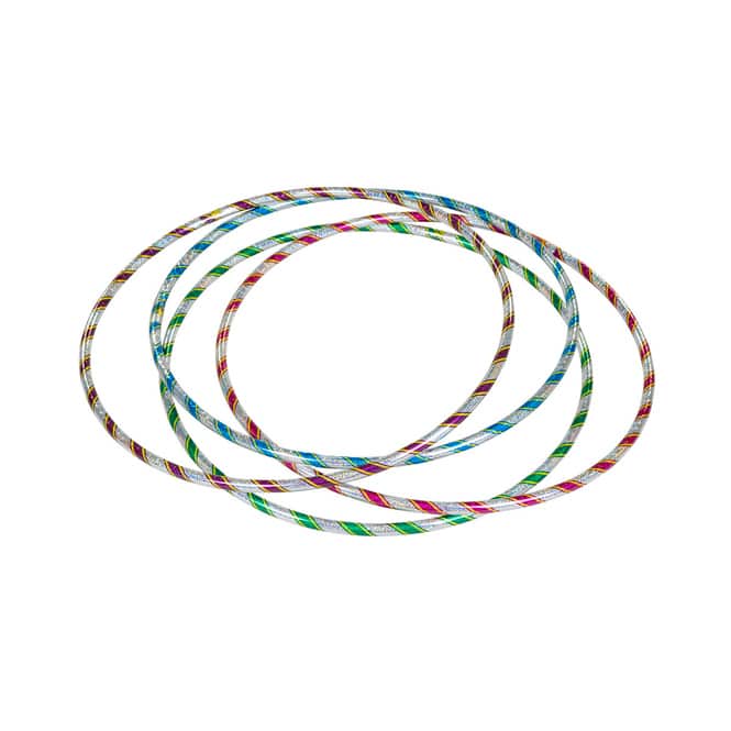 Besttoy - Fun Hoop Reifen mit Streifen - Durchmesser 75 cm - 1 Stück