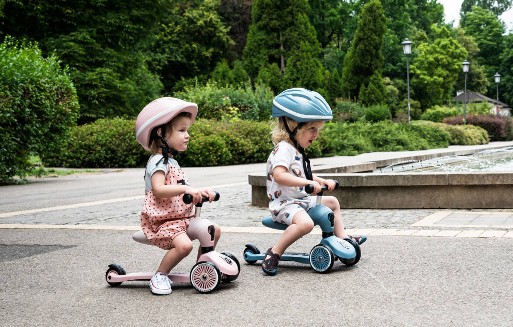 Super mooie scoot en ridestep Highwaykick 1 - Steel
