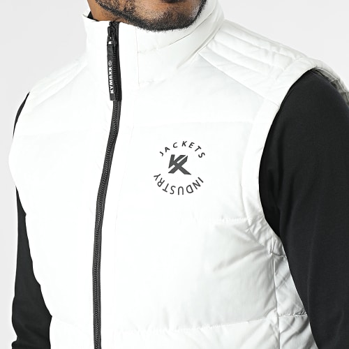 Doudoune Sans Manches Blanc