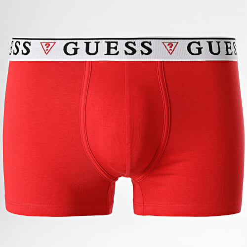 Lot De 3 Boxers U97G01 Blanc Rouge Gris Chiné