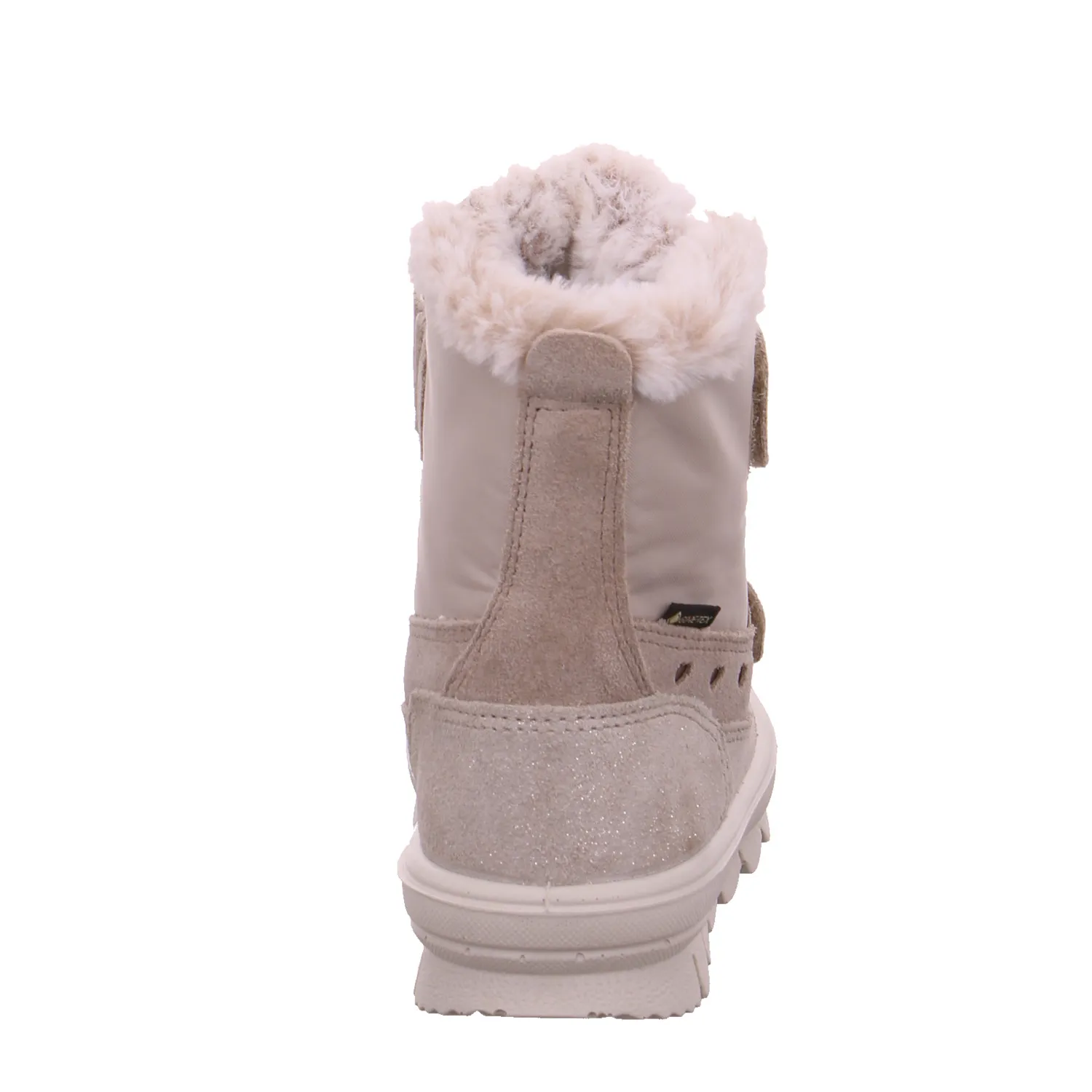 SUPERFIT Kleinkinder-Winterstiefel Beige Textil  Mädchen Winterstiefel