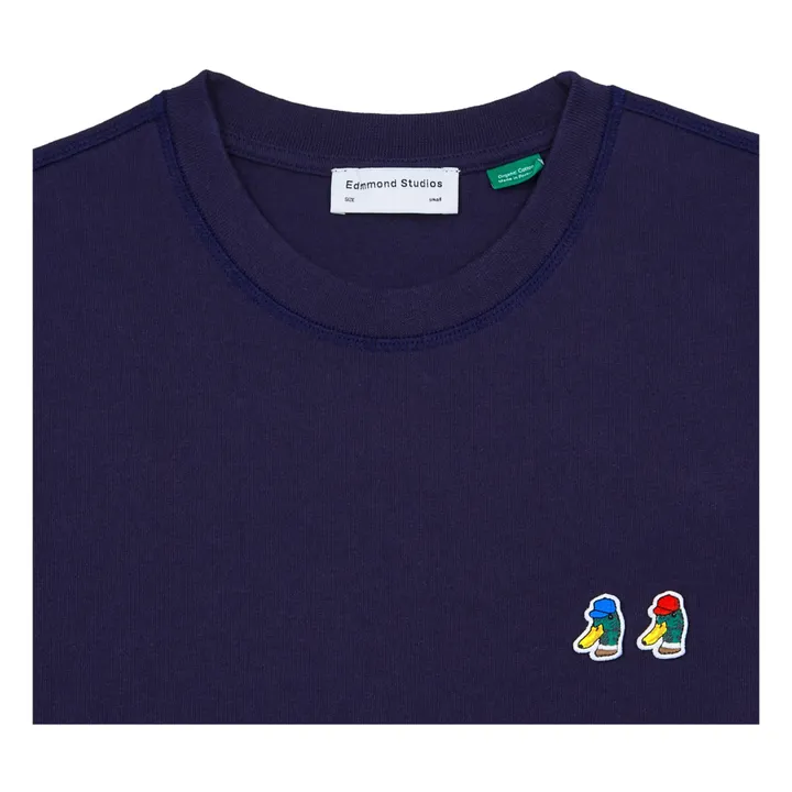 Edmmond Studios T-shirt Special Duck | Bleu marine