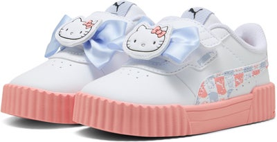 Puma x HELLO KITTY Carina 3.0 V Infant Sneakers, Hvit