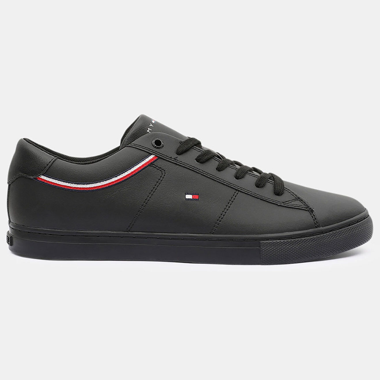 Tommy Hilfiger Baskets en Cuir Essential noires