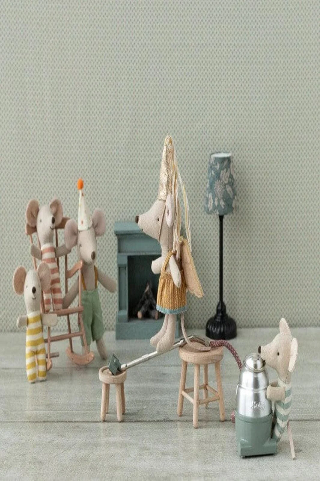 Maileg Fairy Clothes In Suitcase, Little Sister Mouse