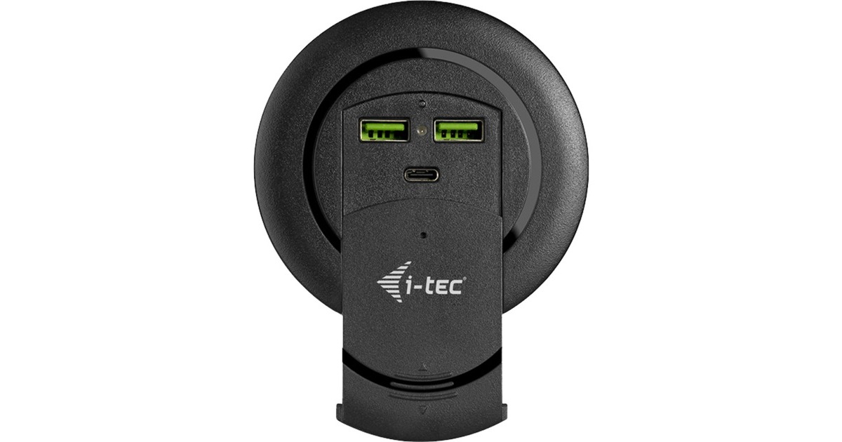 i-tecBuilt-in Desktop Fast Charger  (Zwart, USB 3.0)