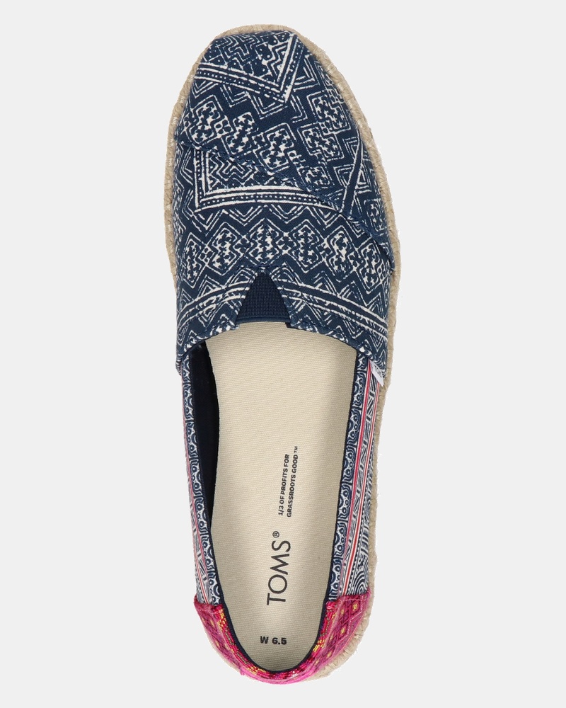 Toms Alpargata Rope Espadrilles  - blauw
