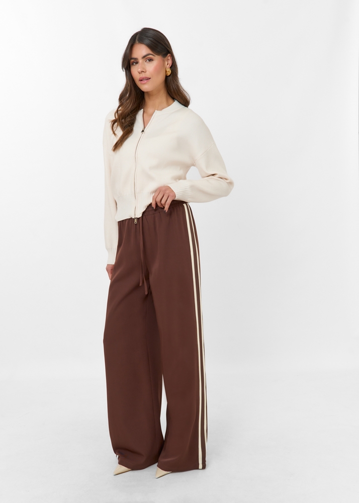 Ally broek choco bruin