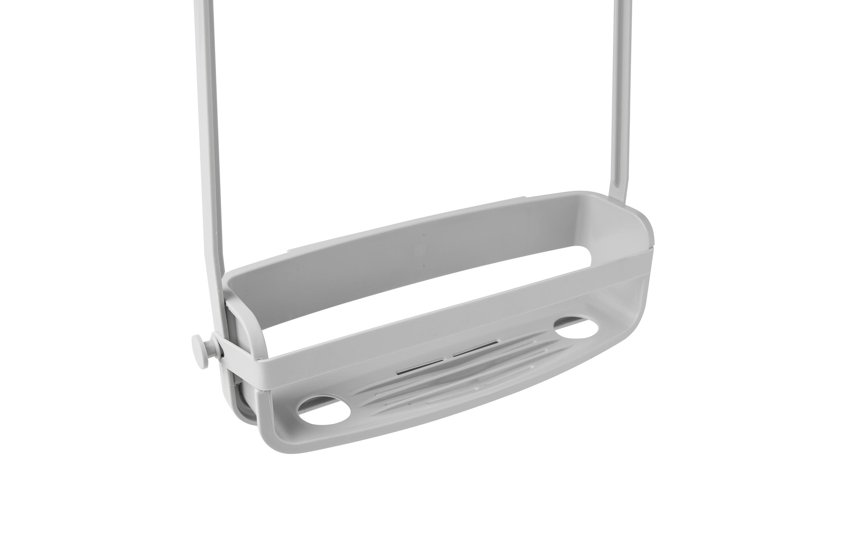 Duschmittelhalter Flex GrauUtensilienhalter für die Dusche