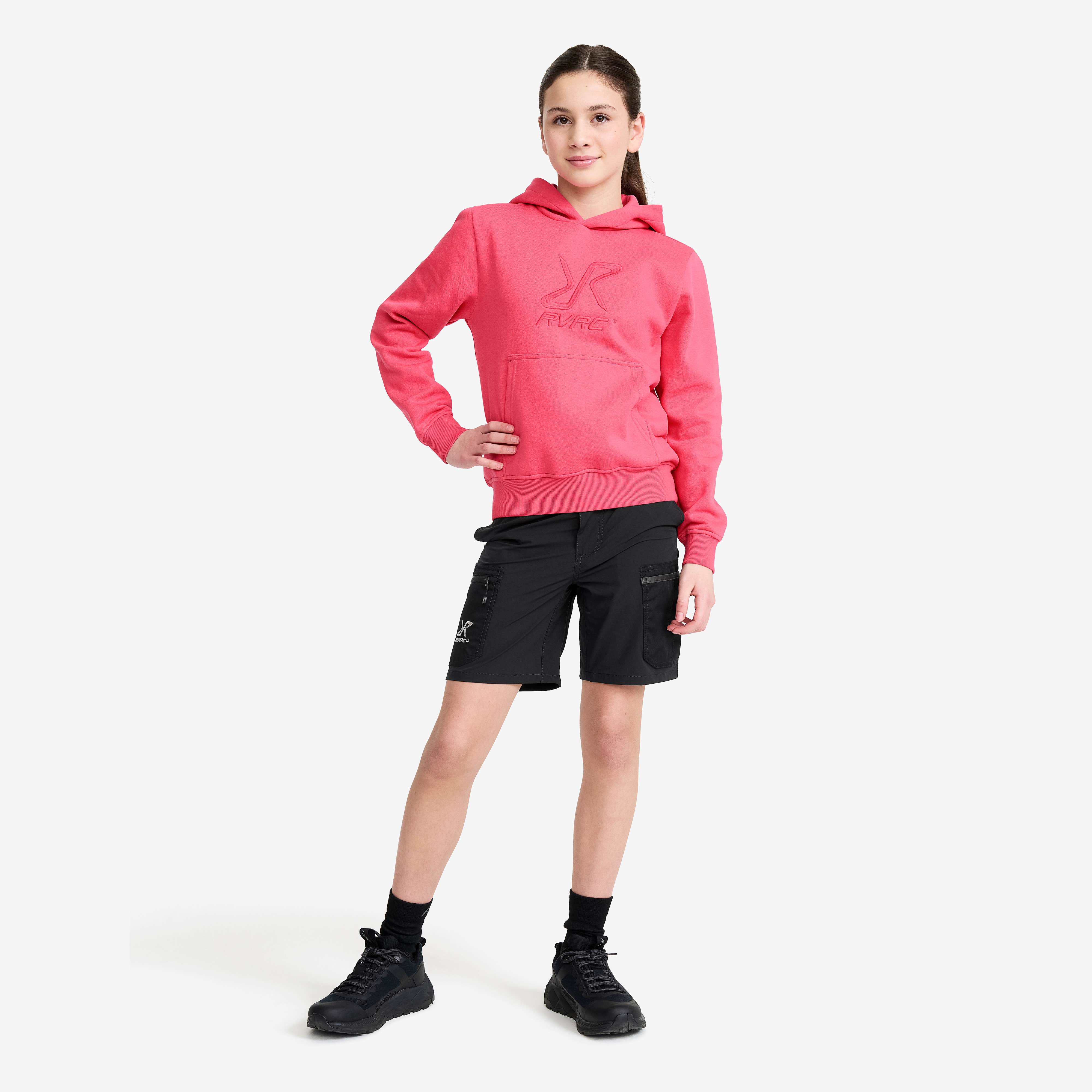 RVRC Hoodie Teens Fandango Pink/Raspberry Sorbet
