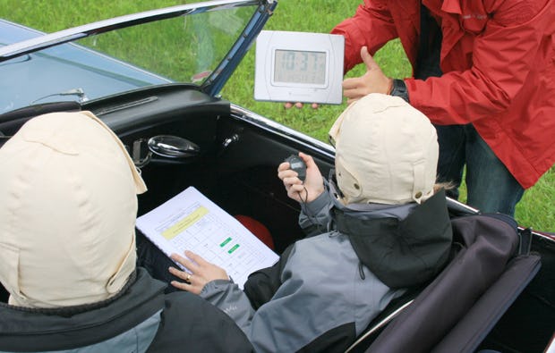 Oldtimer Rallye fahren in München als Geschenk
