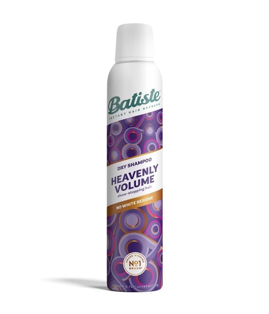BATISTE Trockenshampoo<br>200 ml, Aerosol Spray, Aerosol, Heavenly Volume